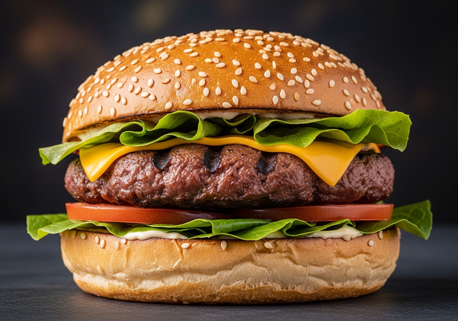 Mixed Beef & Chicken Blend Burger